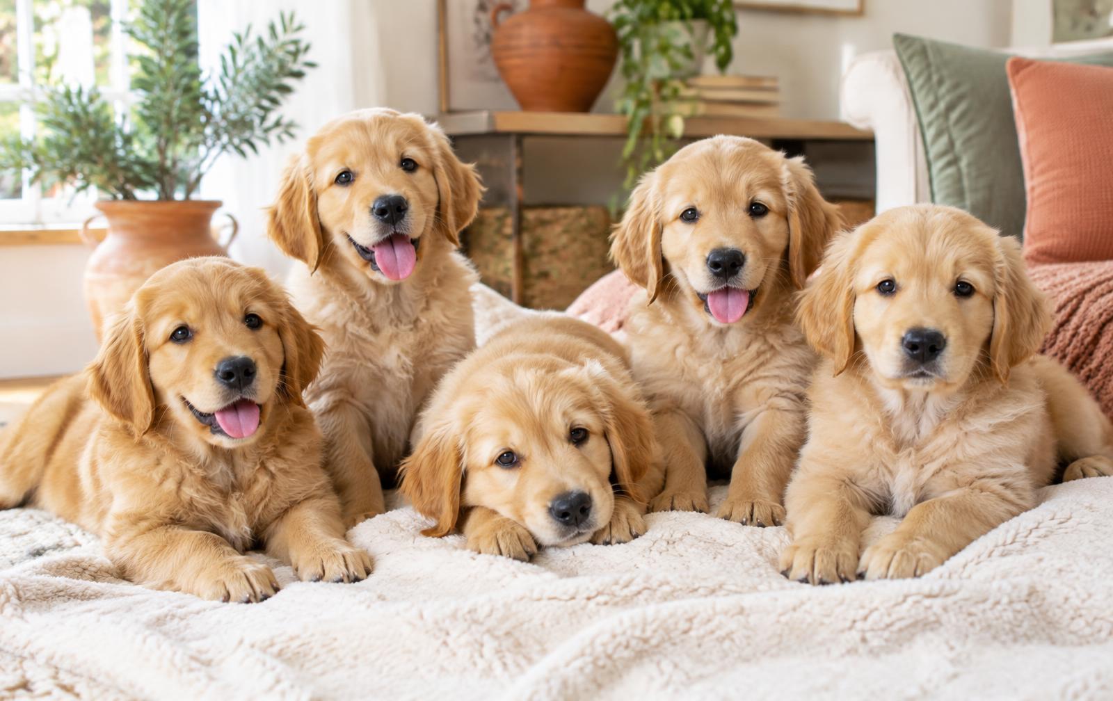 Cuccioli di Golden Retriever